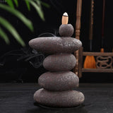 Traditional Ceramic Smoke Waterfall Incense Burner