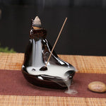 Ceramic Aromatherapy Furnace Backflow Incense Burners