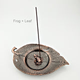 Copper Alloy Decorative Statue Inscription Incense Holder/Burner/Plate Sets