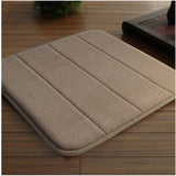 Flannel fabric Memory Foam mat Meditation carpet