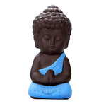 8*4CM Buddhism Litlle Meditation Monk Small Statues