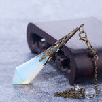 High quality Natural Opalite Stone Pendulum