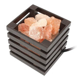 Modern Minimali Crystal Rock Heating Natural Himalayan Salt Lamps