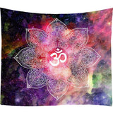 Indian Buddha Statue Meditation 7 Chakra Tapestry Wall Hanging  Mandala Tapestries Wall Cloth