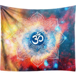 Indian Buddha Statue Meditation 7 Chakra Tapestry Wall Hanging  Mandala Tapestries Wall Cloth