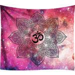 Indian Buddha Statue Meditation 7 Chakra Tapestry Wall Hanging  Mandala Tapestries Wall Cloth