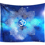 Indian Buddha Statue Meditation 7 Chakra Tapestry Wall Hanging  Mandala Tapestries Wall Cloth