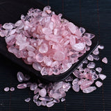 50g natural rose quartz white crystal mini rock mineral