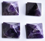 1PC Super beautiful natural crystal Amethyst Mineral pyramid