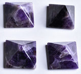 1PC Super beautiful natural crystal Amethyst Mineral pyramid